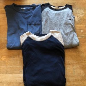 Men’s Hollister Shirt Bundle- Medium